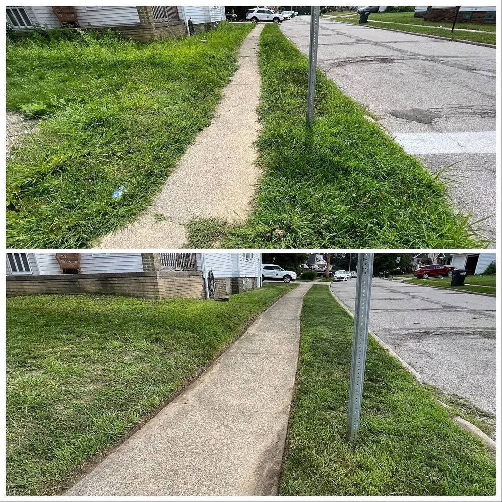 Trusted lawn mowing service in Strongsville, OH by Treva