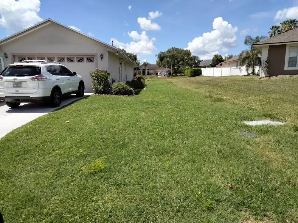 Affordable yard cleanup service for outdoor upgrades in Auburndale, FL by Trevino's Lawn care