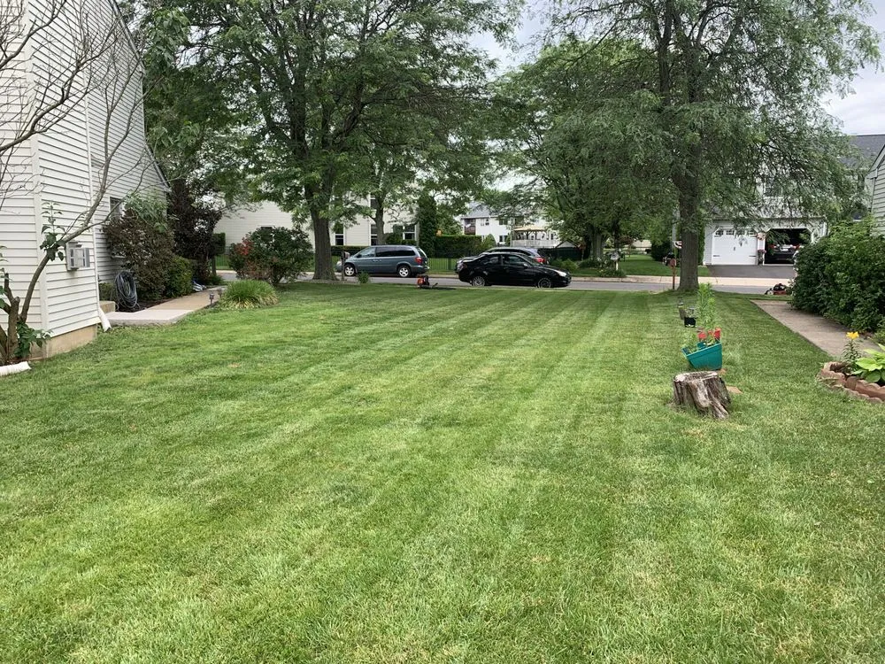 Custom residential landscaping with custom design in Pottstown, PA by Trevor Murphy