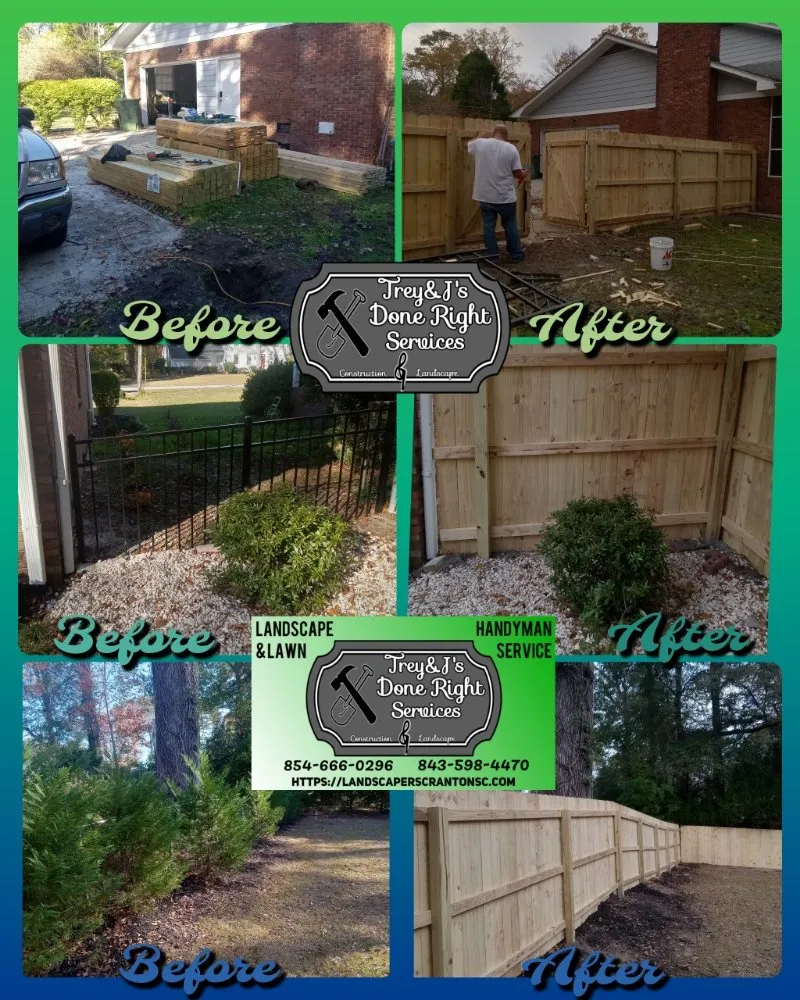 Expert lawn mowing service in Scranton, SC - Trey And J's Done Right Services