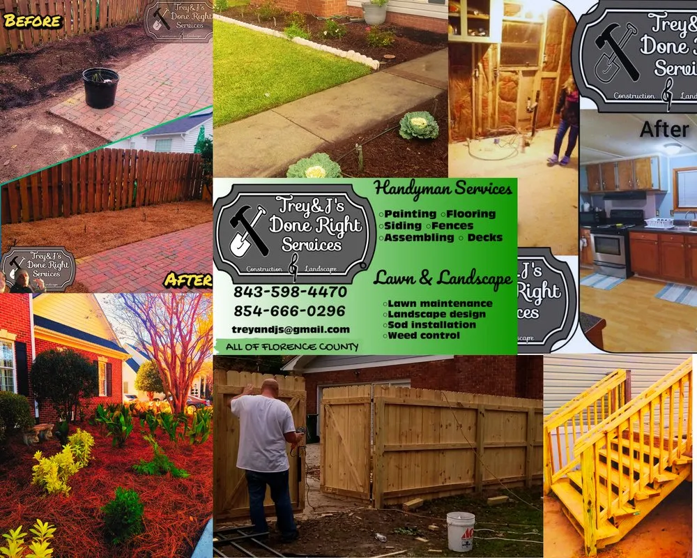 Local yard cleanup service experts serving Scranton, SC - Trey And J's Done Right Services