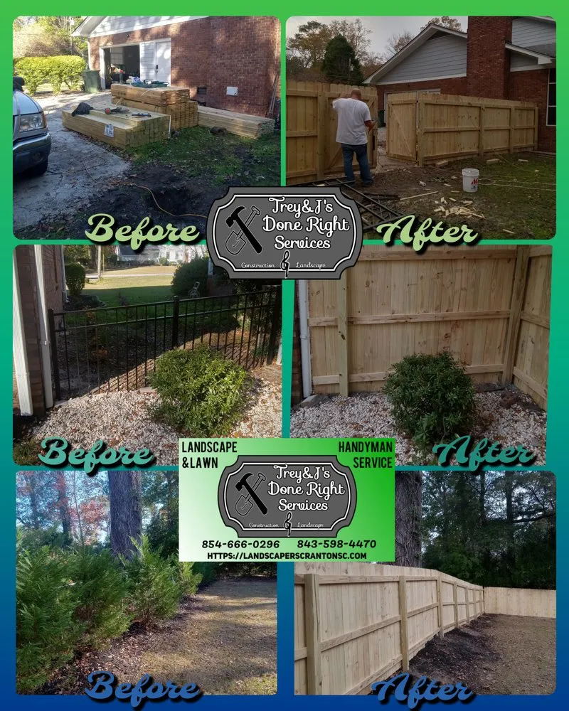 Reliable yard cleanup service in Scranton, SC by Trey And J's Done Right Services