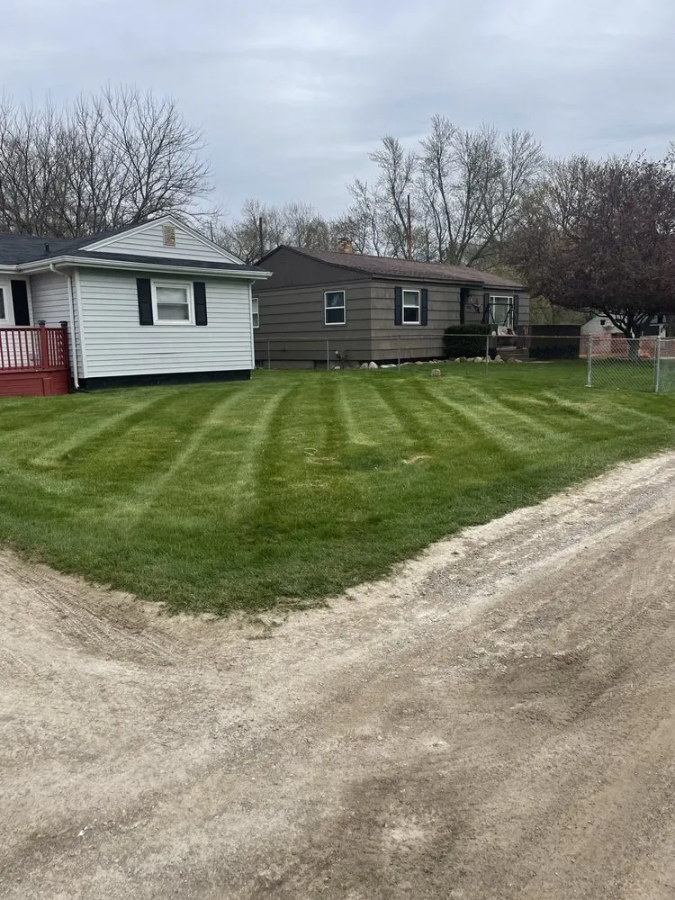 Custom landscape design in Flint, MI by Trey’ s landscape