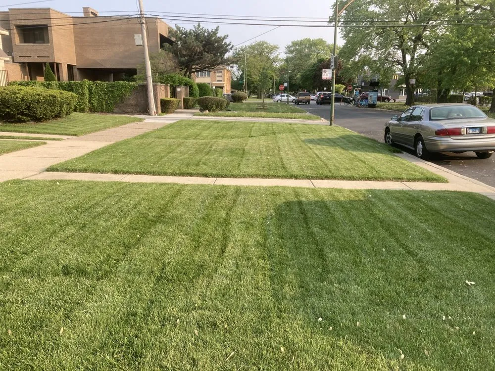 Top-rated lawn mowing service in Chicago, IL by Trey’s Klean Kut