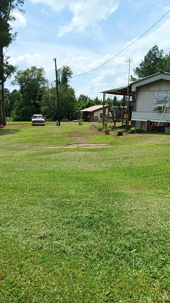 Local landscape installation with custom design in Carthage, MS by Treys Pressure Washing