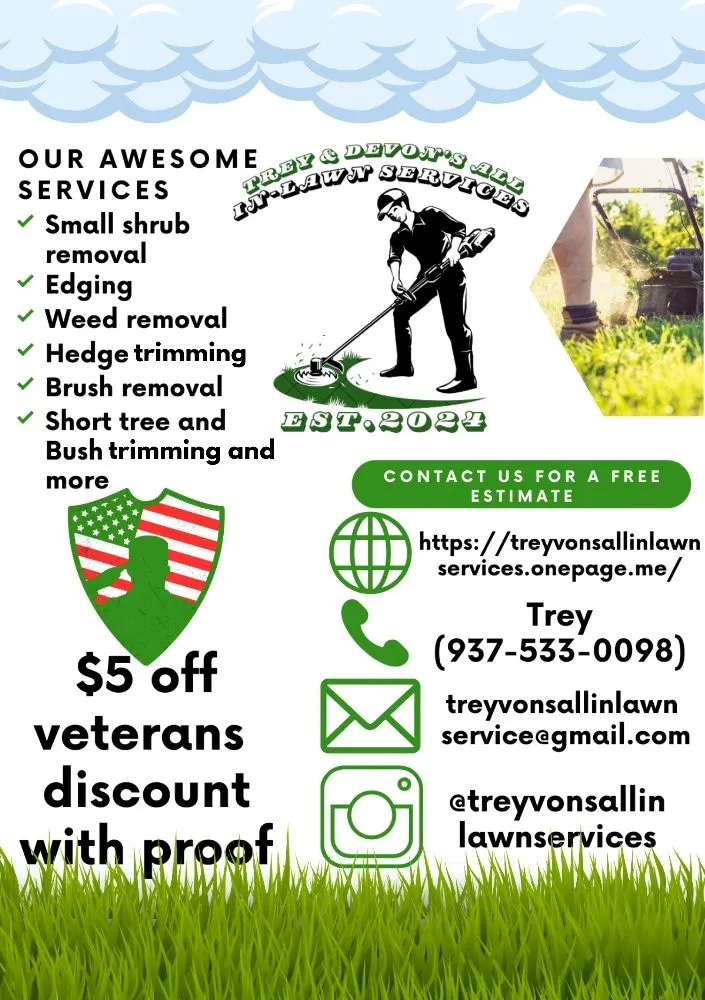 Affordable yard cleanup service in Dayton, OH by Treyvon's All-In-Lawn Services