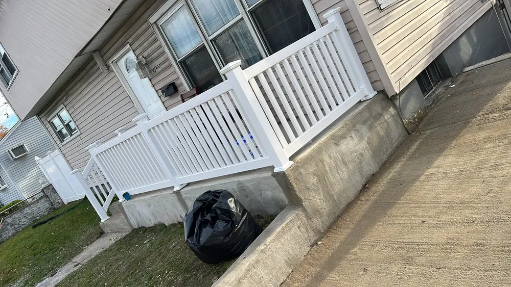 Custom landscape installation in Bay Shore, NY by Tri Care Lawn Services