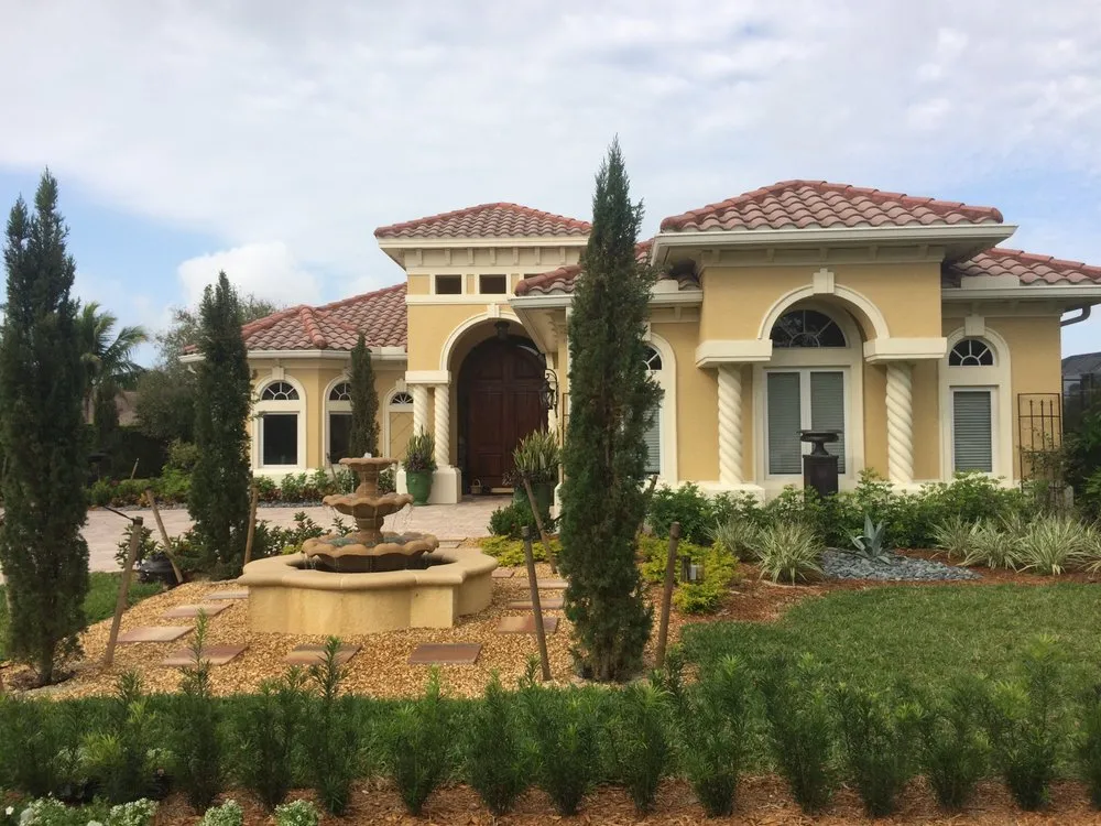 Affordable landscaping services with custom design in Cape Coral, FL by Tri-County Landscape Services