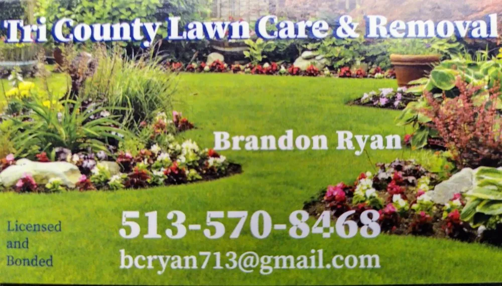 Professional garden landscaping in Cincinnati, OH by Tri-County Lawn Care and removals