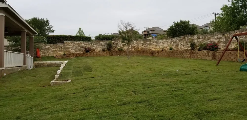 Expert landscape installation for beautiful yards in San Antonio, TX by Tri-County Turf & Landscape