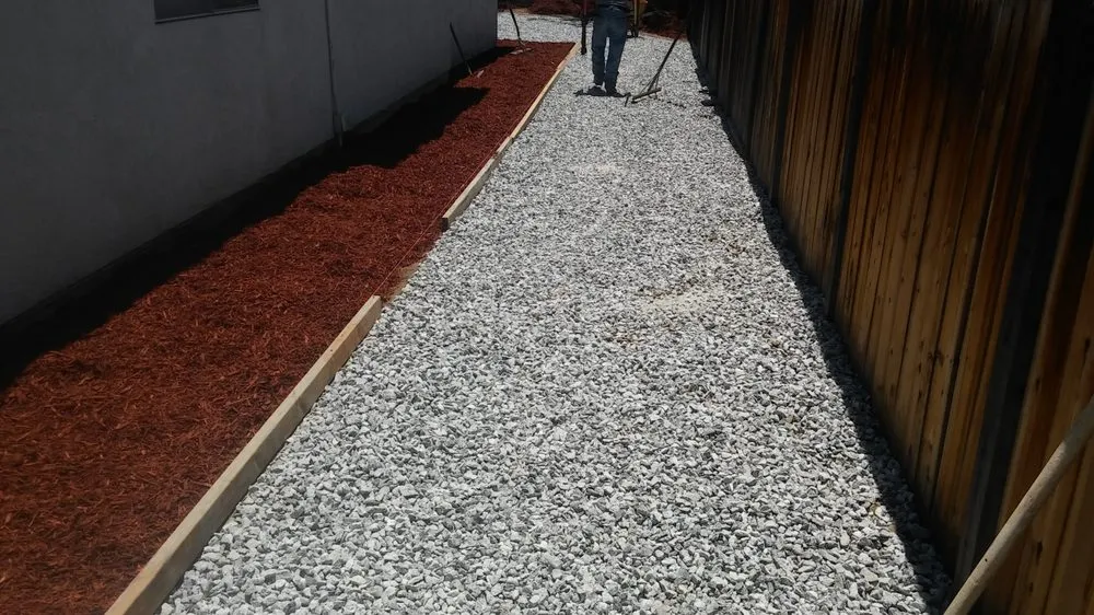 Professional landscape installation in Bloomington, CA by Tri Gold Contractor