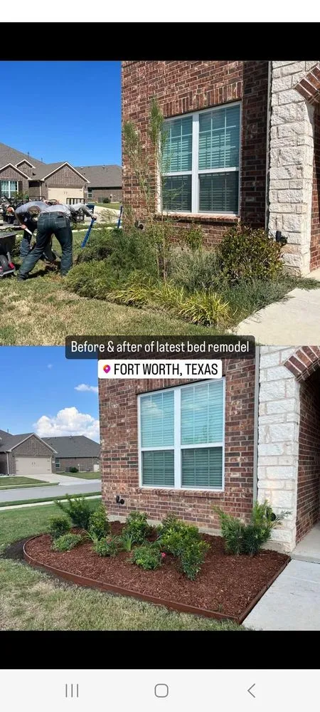 Professional landscape design for homes across Saginaw, TX - Tri J Lawncare