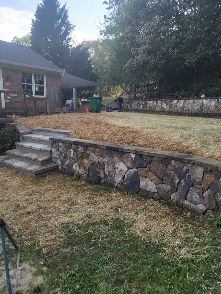 Custom lawn mowing service for beautiful yards in Charlotte, NC by TRI Reyes Landscaping