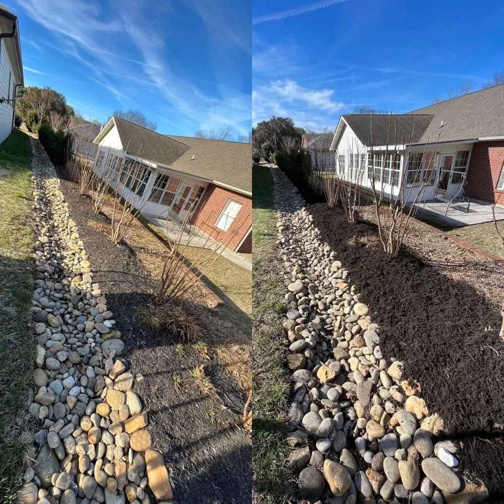 Affordable yard cleanup service in Maryville, TN by Tri Star Lawn Service