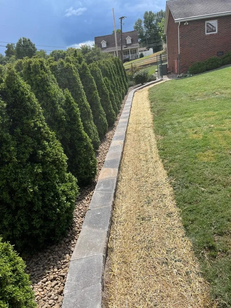 Affordable landscape installation in Flatwoods, KY by Tri State Enterprise