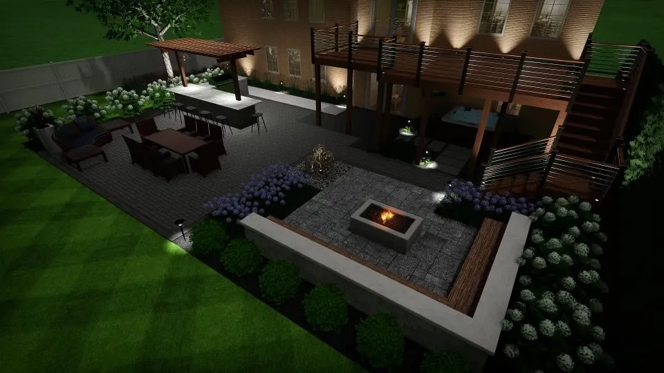 Professional landscape design for residential properties across Frankfort, IL - Tri State Outdoor Living