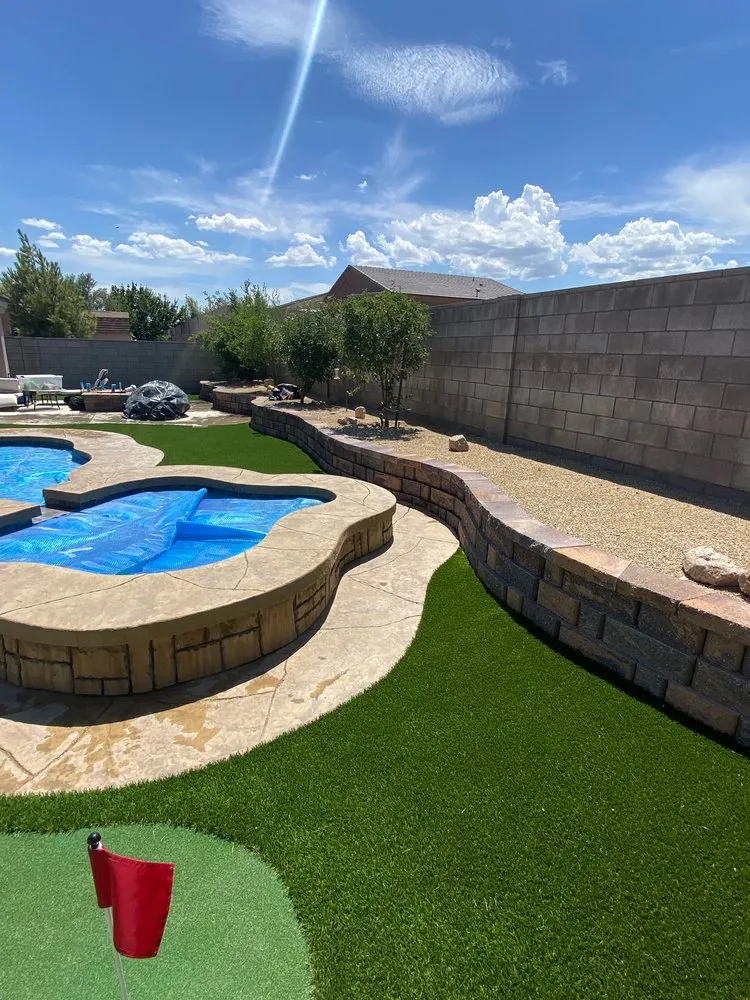 Reliable yard cleanup service in Bullhead City, AZ by Tri State Turf