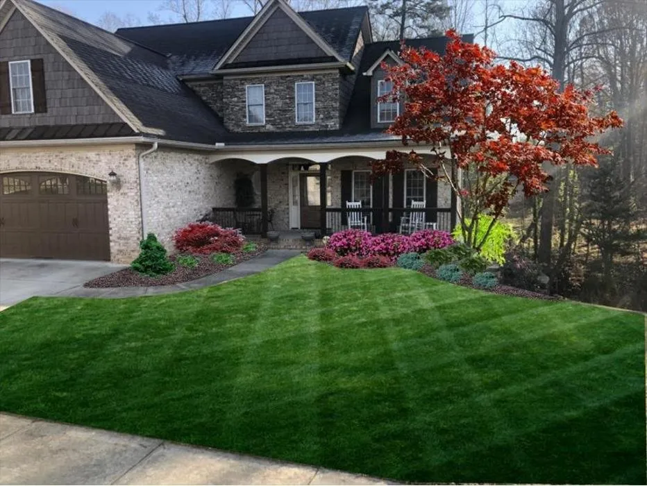 Affordable landscape design in Kernersville, NC by Triad Greenscapes