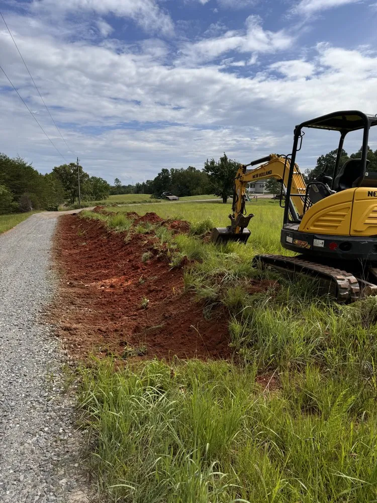 Trusted lawn mowing service in King, NC - Triad Land Construction