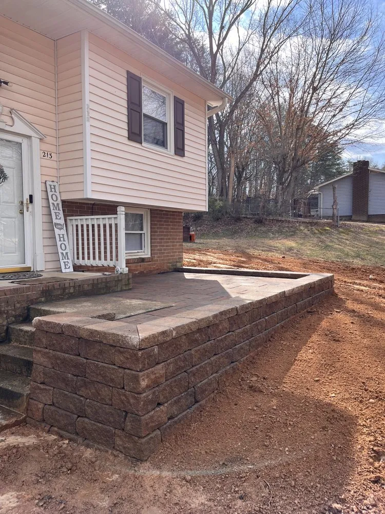 Top-rated yard maintenance in King, NC by Triad Land Construction