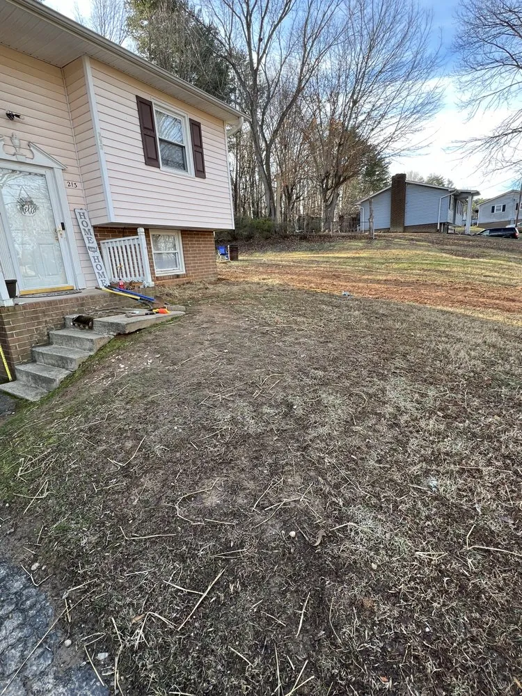 Local residential landscaping near you in King, NC by Triad Land Construction