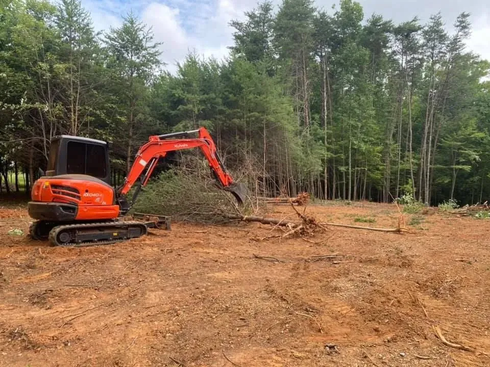 Local yard cleanup service in King, NC - Triad Land Construction