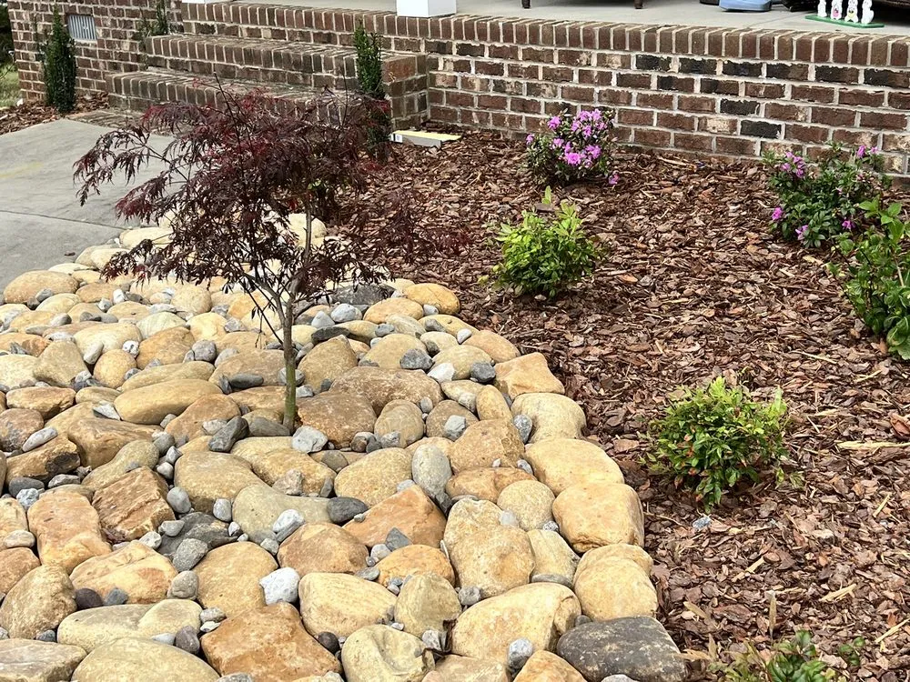 Professional landscape design for beautiful yards across Reidsville, NC - Triad Landscape Solutions