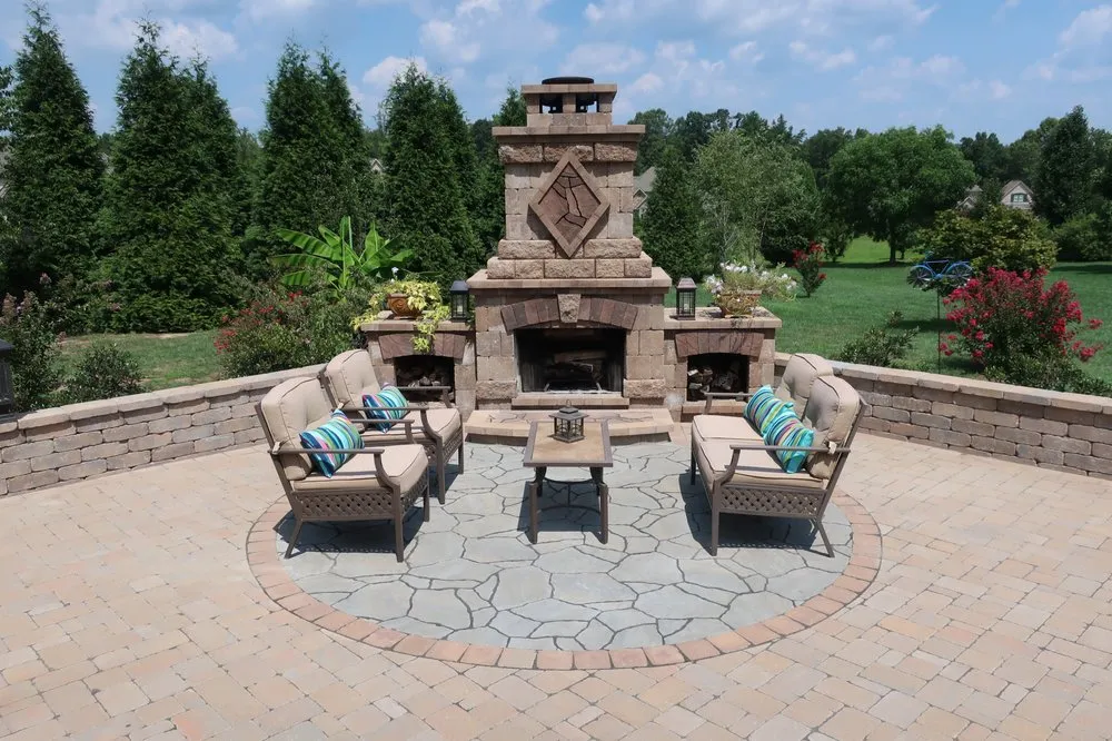 Custom outdoor landscaping in Greensboro, NC - Triad Leisure Scapes