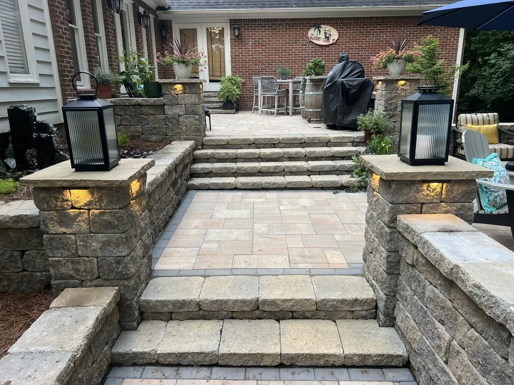 Local garden landscaping in Greensboro, NC by Triad Leisure Scapes