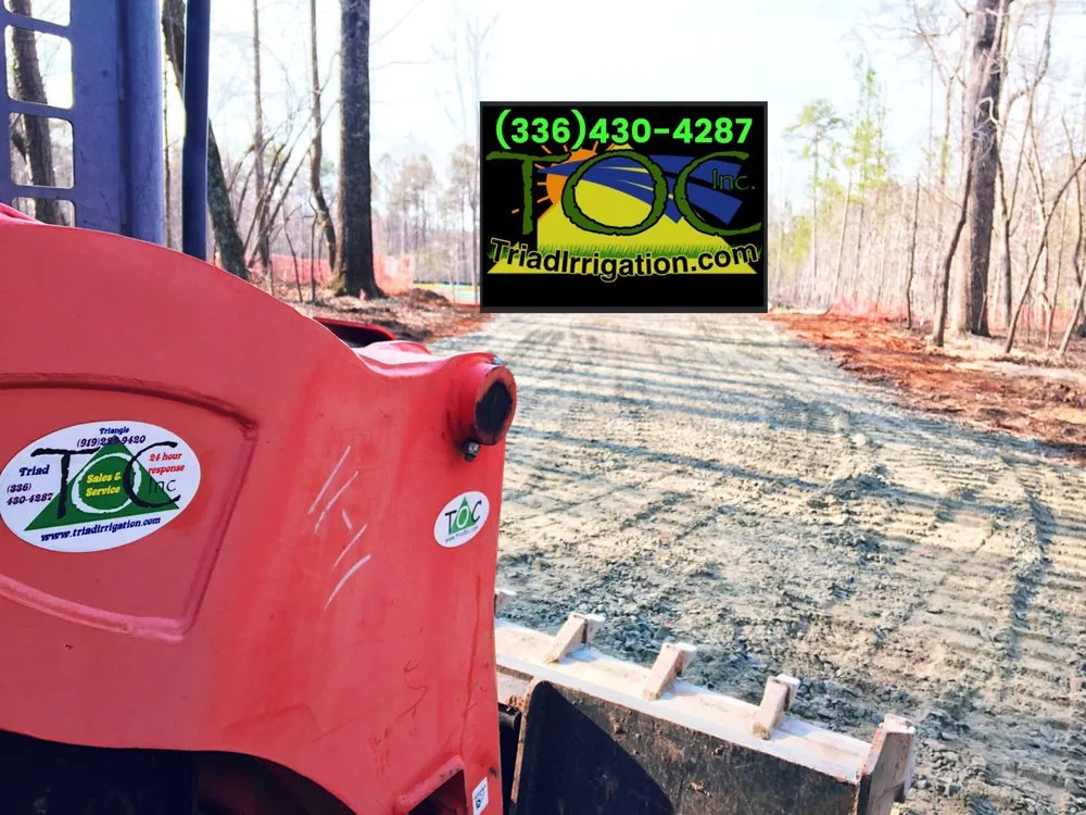 Custom landscaping services for residential properties in Greensboro, NC by Triad Outdoor Care