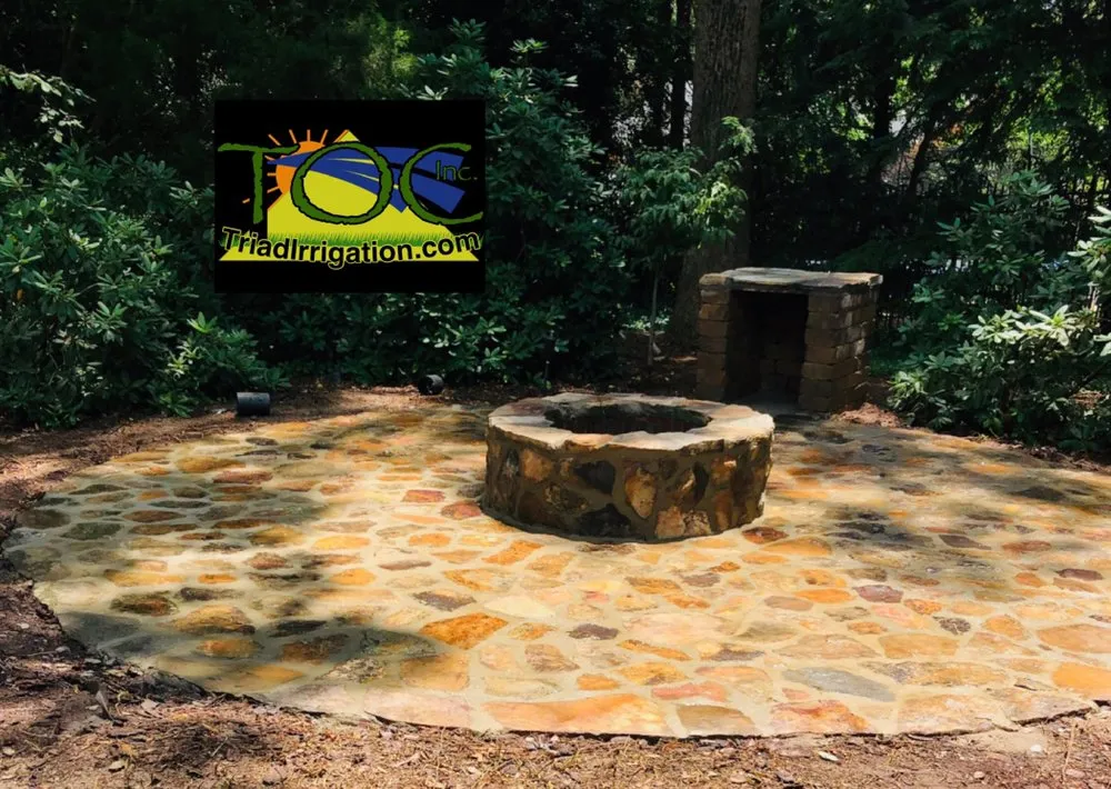 Local residential landscaping with custom design in Greensboro, NC by Triad Outdoor Care