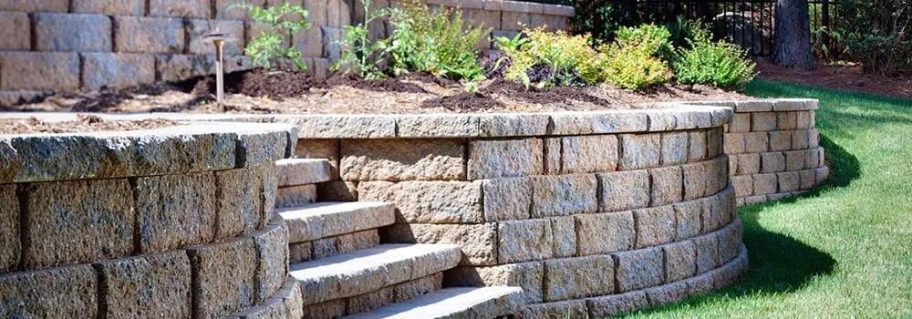 Top-rated outdoor landscaping with custom design in Greensboro, NC by Triad Outdoor Care
