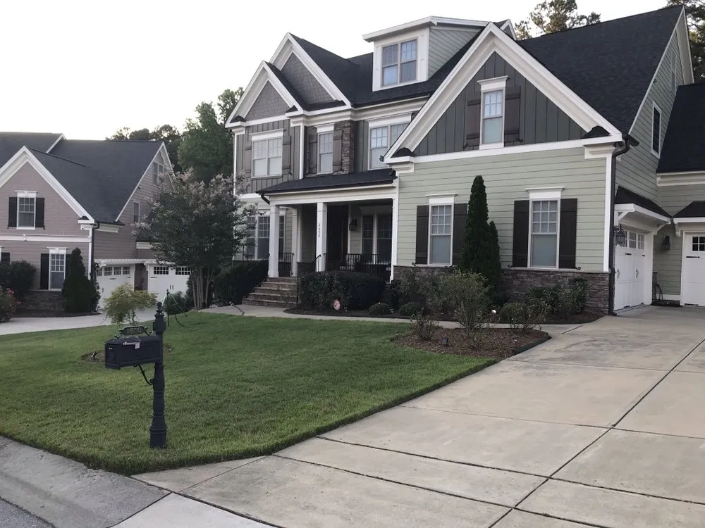 Custom garden landscaping in Durham, NC - Triangle Lawn Care Solutions