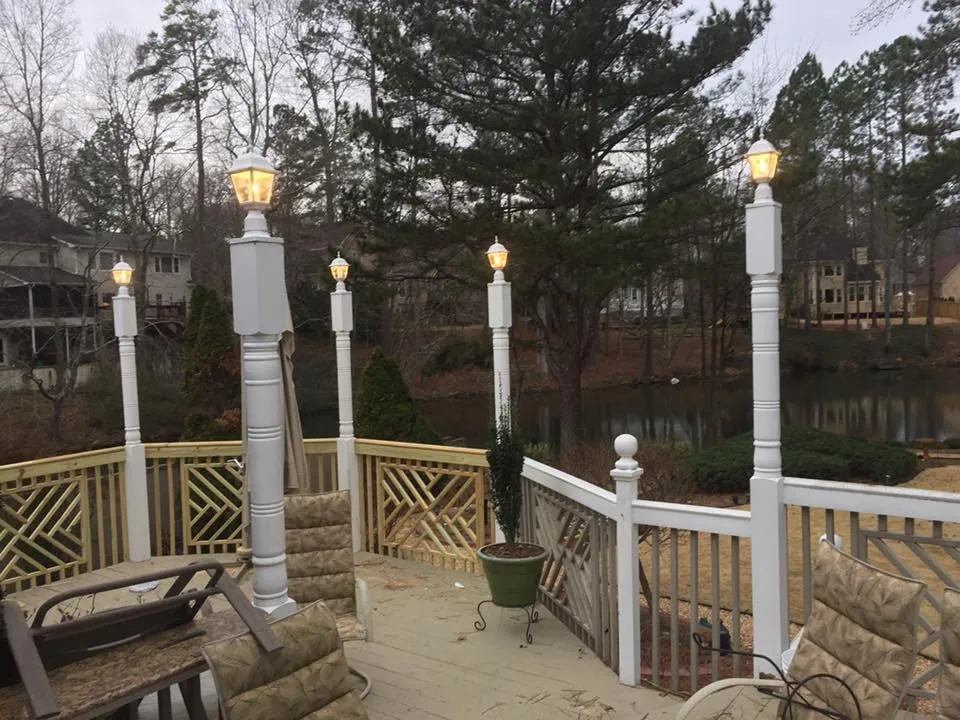 Professional landscape design for homes in Dallas, GA by Trident Landscaping