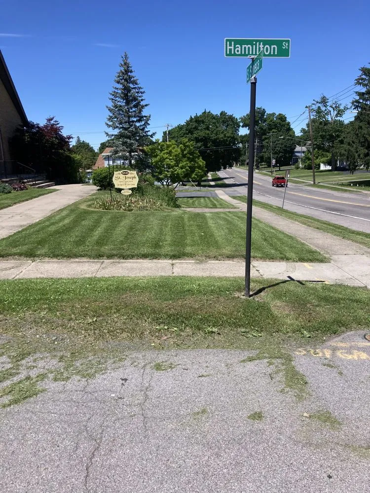 Reliable landscaping services for beautiful yards in Throop, NY by Trident Storm Recovery