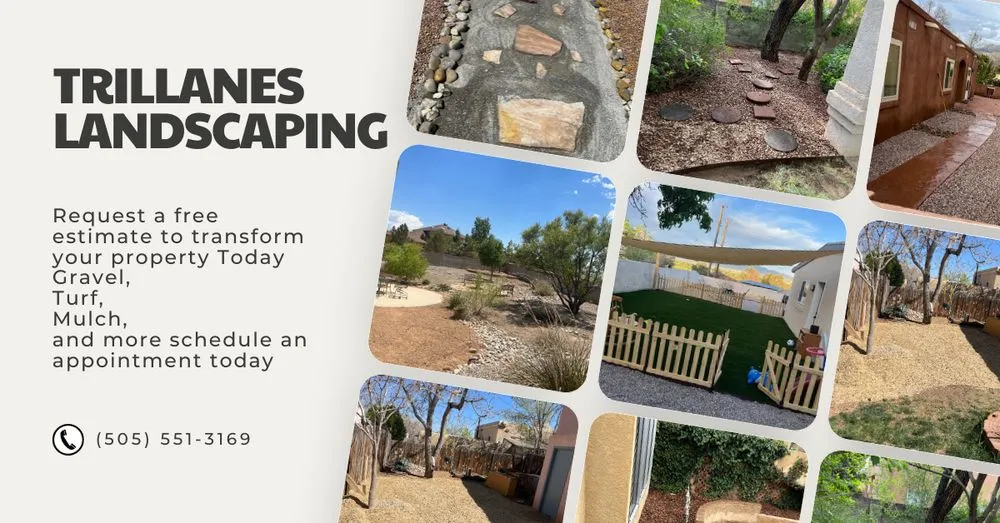 Reliable yard maintenance for year-round maintenance in Albuquerque, NM by Trillanes Landscaping