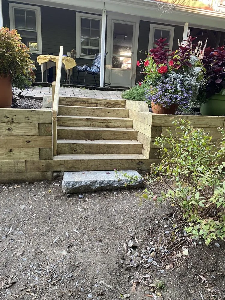 Local outdoor landscaping for homes in Northborough, MA by Trillium Landscape