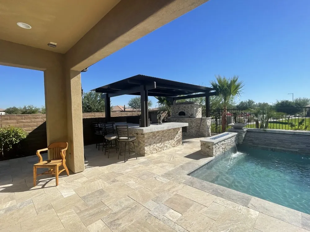 Top-rated outdoor landscaping for outdoor upgrades in Peoria, AZ by Trillium Landscape