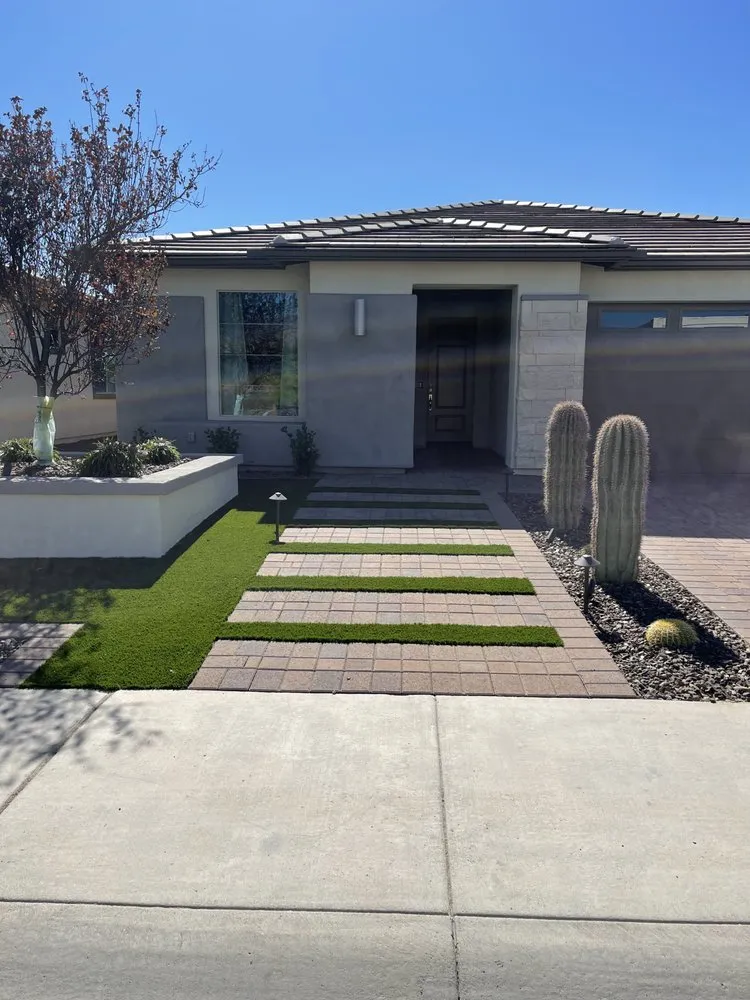 Professional lawn care service in Peoria, AZ by Trillium Landscape