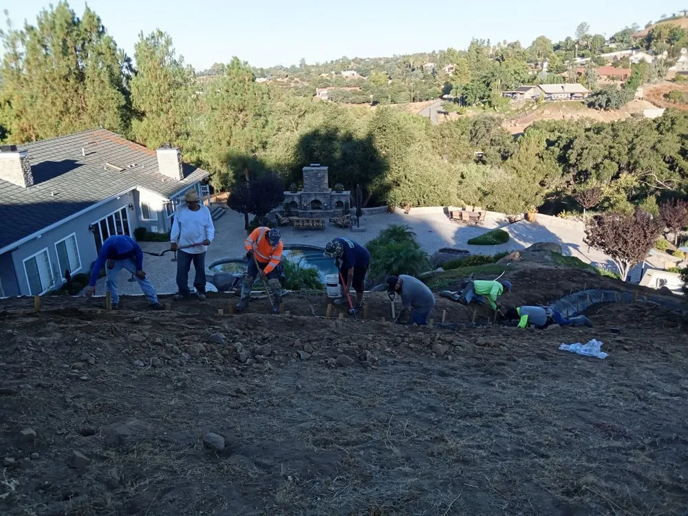 Affordable garden landscaping with custom design in Santee, CA by Trim It Landscape