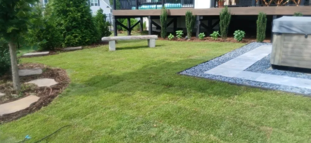 Trusted lawn mowing service for residential properties in Raleigh, NC by Trim Source