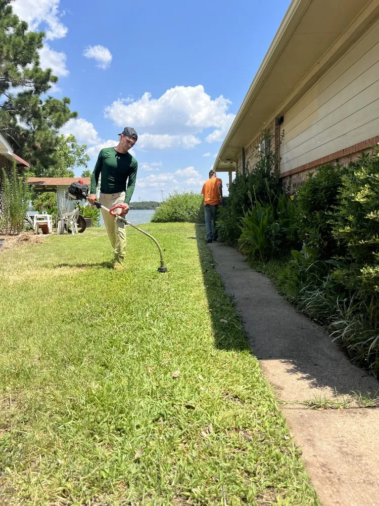 Local landscaping services in Weatherford, TX by Trim Stars