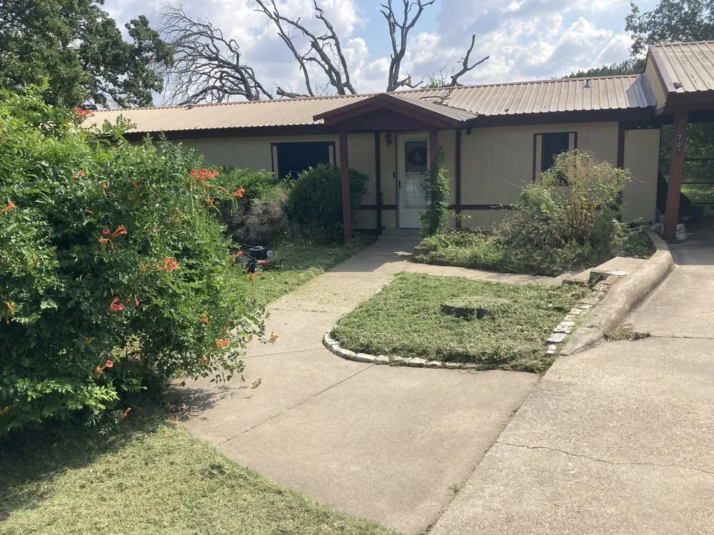 Custom landscaping services in Weatherford, TX - Trim Stars