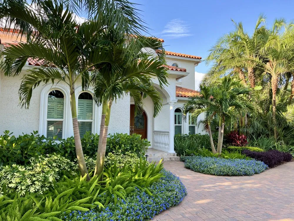 Expert landscape installation with custom design in Seffner, FL by Trimen Landscape