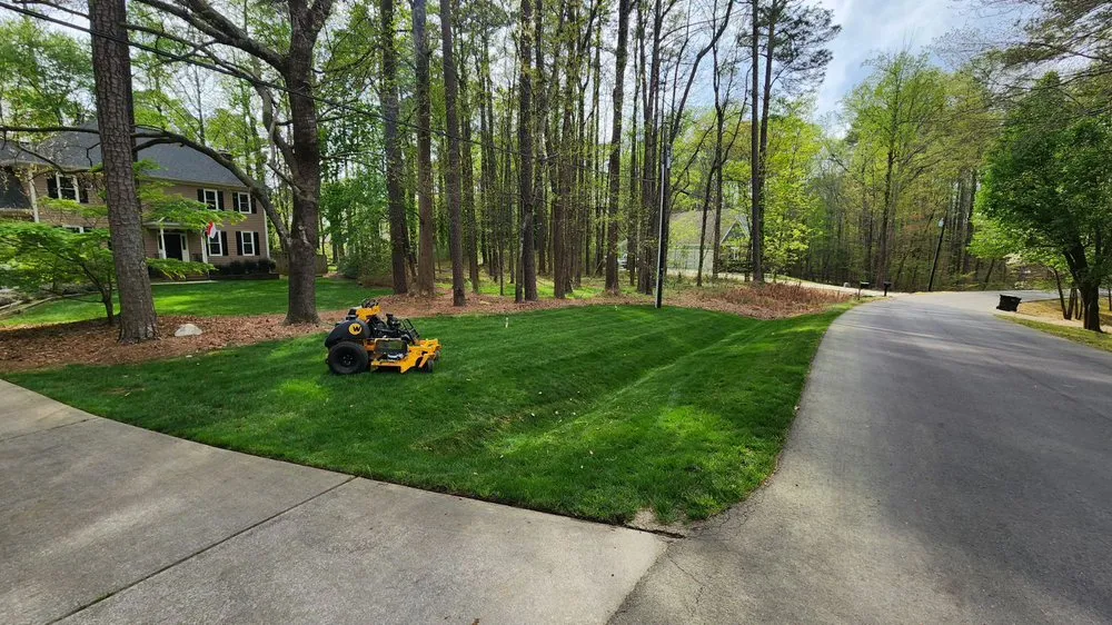 Professional lawn care service for outdoor upgrades in Durham, NC by Trimmer’s Landscaping
