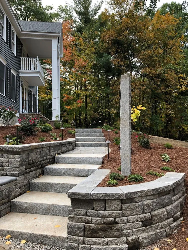 Local garden landscaping for outdoor upgrades in Londonderry, NH by Trimmers Landscaping