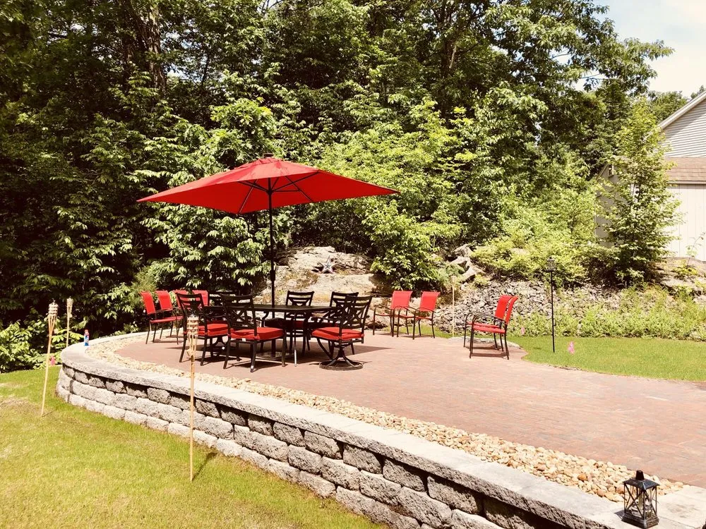 Expert garden landscaping for outdoor upgrades in Londonderry, NH by Trimmers Landscaping