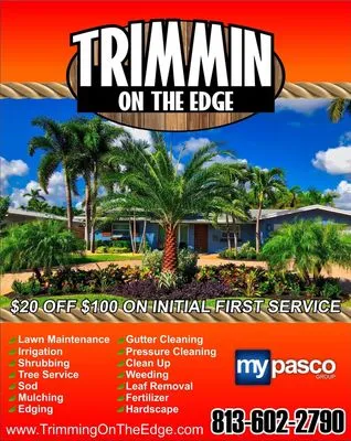 Trimmin' on the Edge Logo