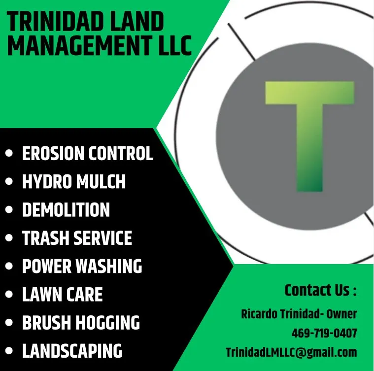 Affordable yard maintenance experts serving Kemp, TX - Trinidad Land Management