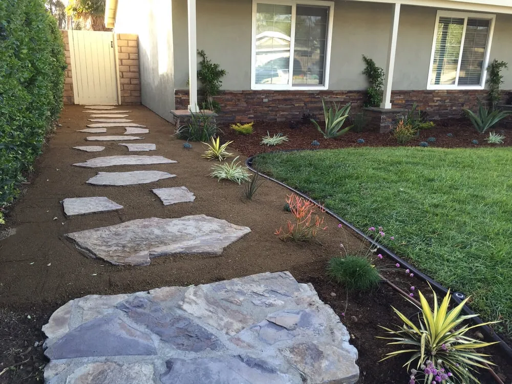 Top-rated yard cleanup service with custom design in Granada Hills, CA by Trinidad Landscaping